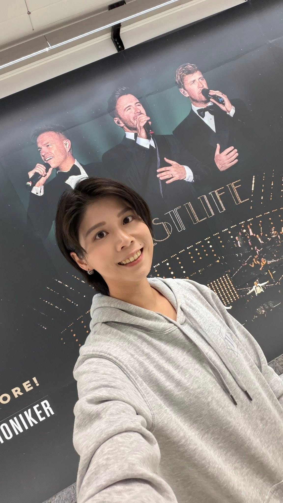 韓璟遭到台中市一名警員騷擾，報案後感覺「沒有下文」，騷擾行為也未停止。 圖：翻攝自韓璟臉書