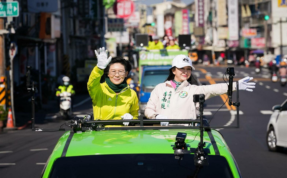 啟動「市民最大咖」運動 林岱樺車隊誓師踏遍高雄千街萬巷