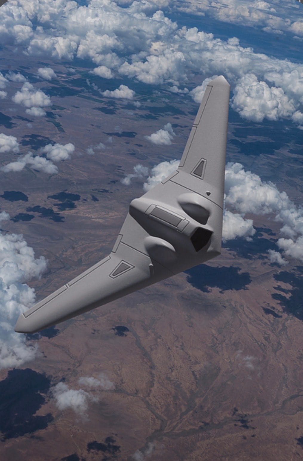 美軍此次行動出現罕見曝光的 RQ-170 「哨兵」隱形無人機，因長期部署於坎大哈而被稱為「坎大哈野獸」。 圖：翻攝自 X