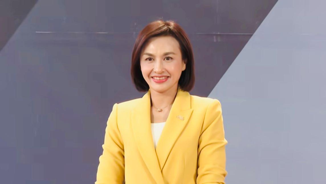 邱議瑩在市長初選政見會口條清晰、台風穩健，表現亮眼，獲不少網友盛讚「出乎預料的好」。 圖：邱議瑩辦公室/提供