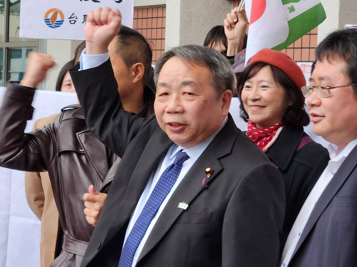被中國禁止入境的日本參議員石平今訪台，他表示，這證明台灣是一個與中國無關的獨立國家。 圖：台灣國／印太戰略智庫提供