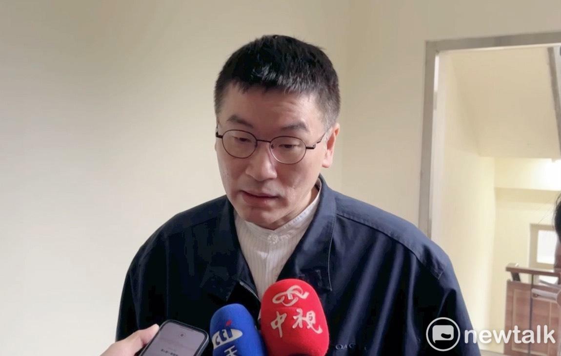 行政院版國家安全法修正，鼓吹武統擬重罰百萬，陸委會副主委梁文傑力挺不能雙重標準。 圖：金大鈞／攝