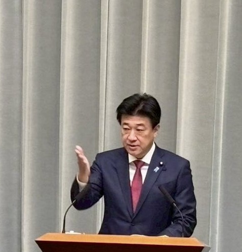 日本官房長官木原稔。 圖：翻攝「X」@kihara_minoru