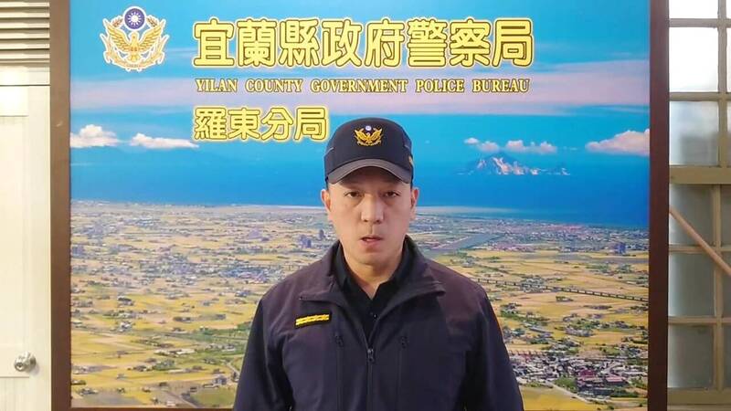 宜蘭羅東分局順安派出所駁斥網友爆料的性騷情事。 圖：警方提供