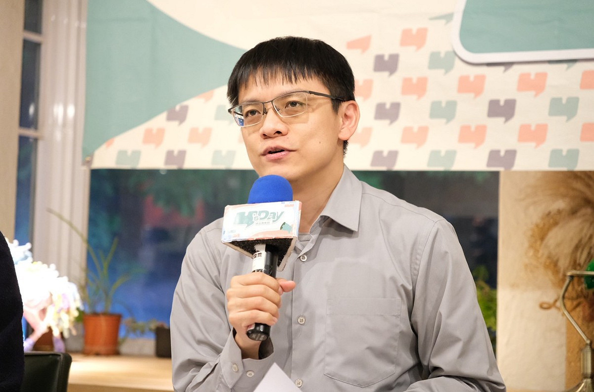 東吳大學政治系副教授陳方隅。 圖：Y’s Day「週三青年日」提供