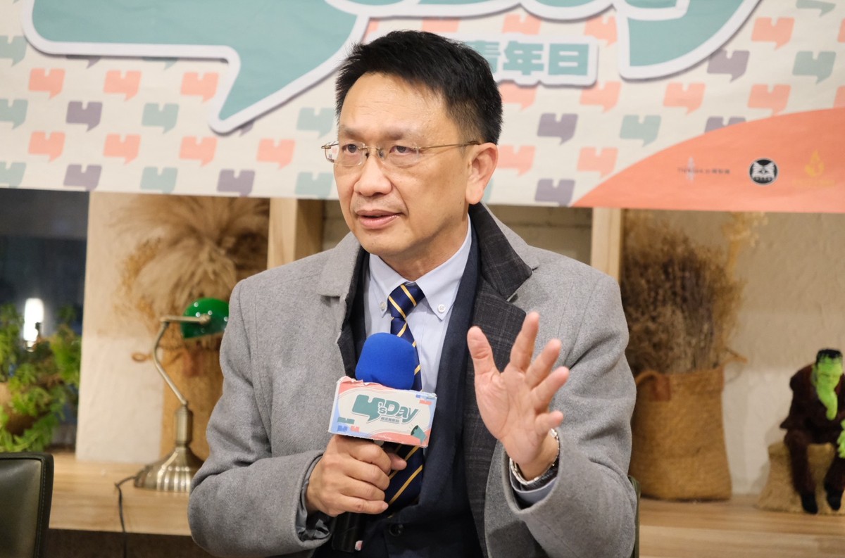 中正大學政治系教授蔡榮祥。 圖：Y’s Day「週三青年日」提供