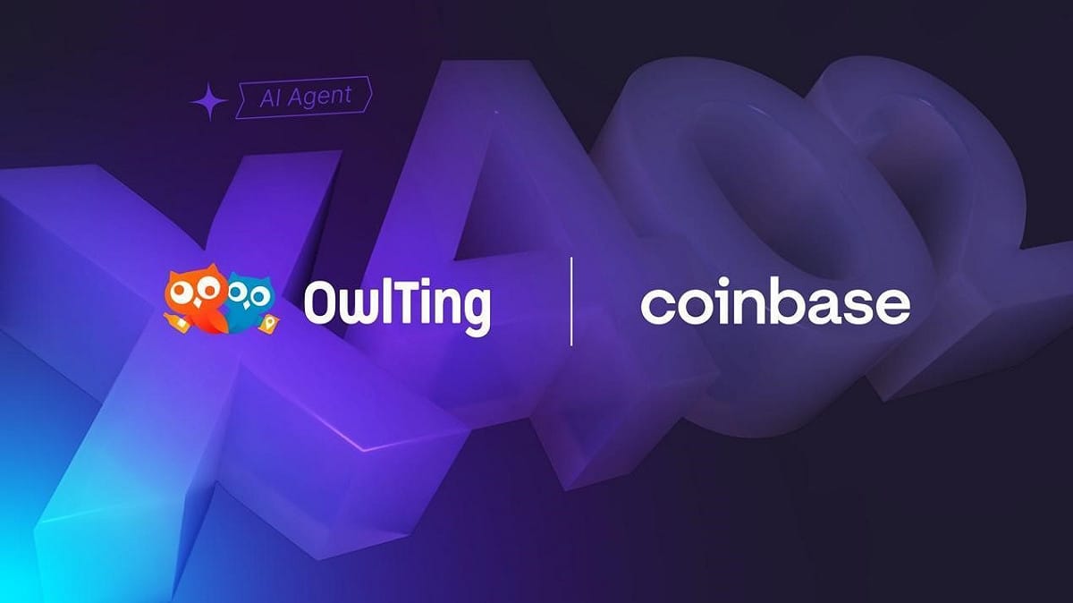 以奧丁丁集團（OwlTing Group）為營運主體的領先區塊鏈科技公司 OBOOK Holdings Inc.（納斯達克股票代號：OWLS）宣布將整合美國最大加密貨幣交易所 Coinbase 推出的 x402 開放協議，全面佈局 AI 代理支付生態系。 圖: 奧丁丁/提供