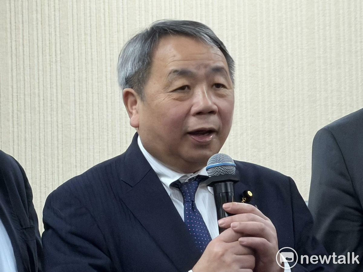 日本維新會參議員石平率團赴立法院參訪。 圖：高逸帆／攝