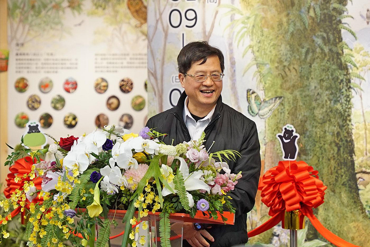 內政部國家公園署長王成機出席致詞，國家公園署將攜手各界夥伴，包含企業ESG投入。持續深化黑熊保育行動，為臺灣自然生態與世代共榮的未來穩健前行。 圖：國家公園署提供