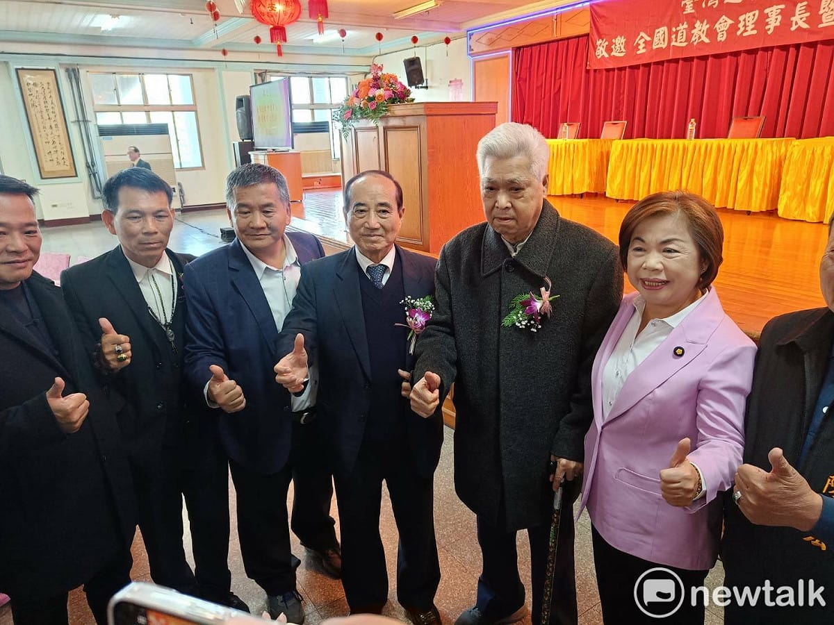 立委楊瓊瓔到場致意。  圖：唐復年/攝