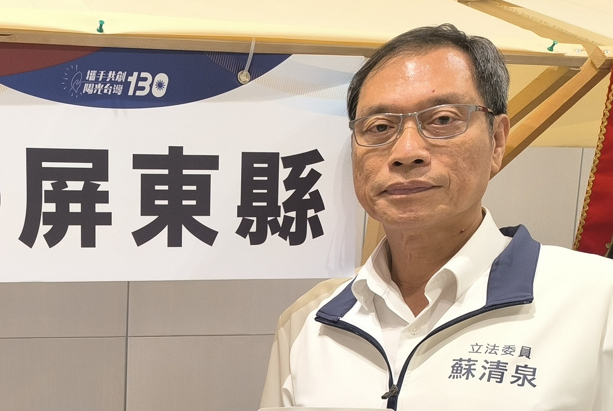 蘇清泉強烈賴總統下緊急命令重啟核三。 圖：蘇清泉辦公室/提供（資源照）