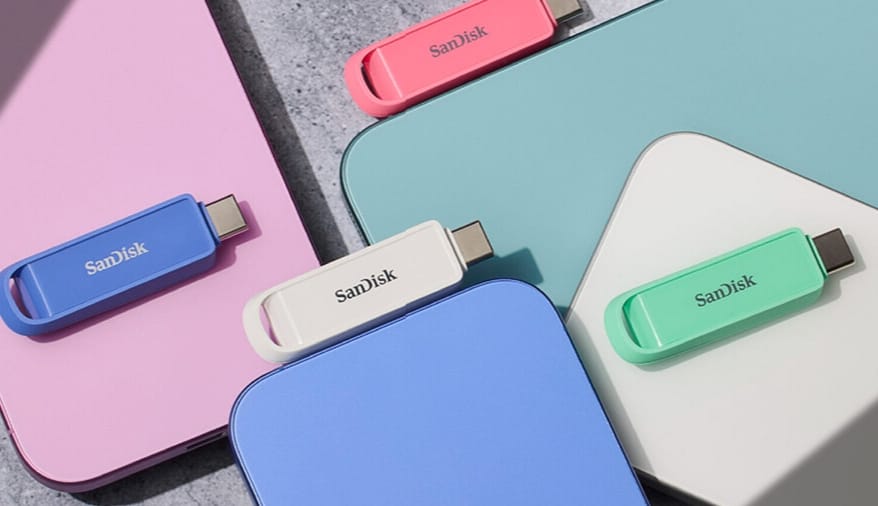 SanDisk 這次之所以成為市場焦點，並不是單純財報好看，而是它直接選擇「硬起來漲價」。 圖: 擷取自SanDisk官網