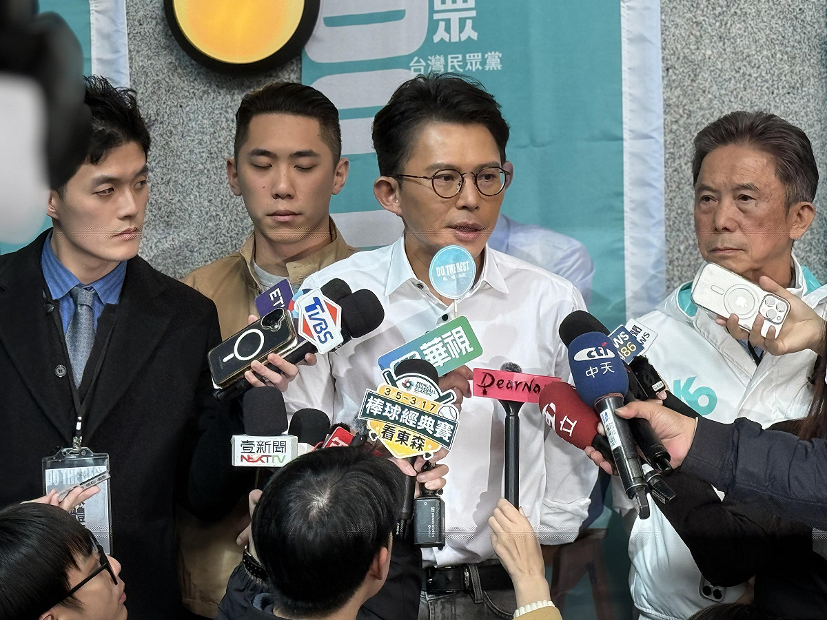 民眾黨主席黃國昌。 圖：周煊惠 / 攝