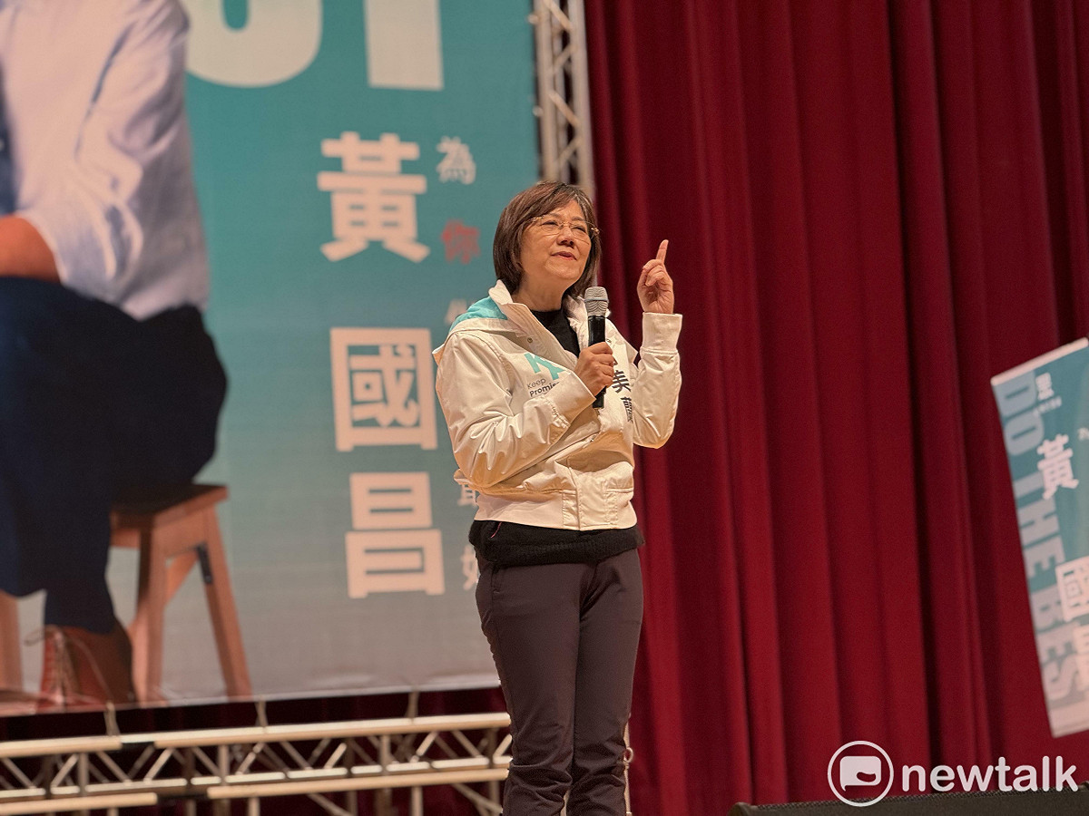 前民眾黨主席柯文哲胞妹柯美蘭。 圖：周煊惠 / 攝