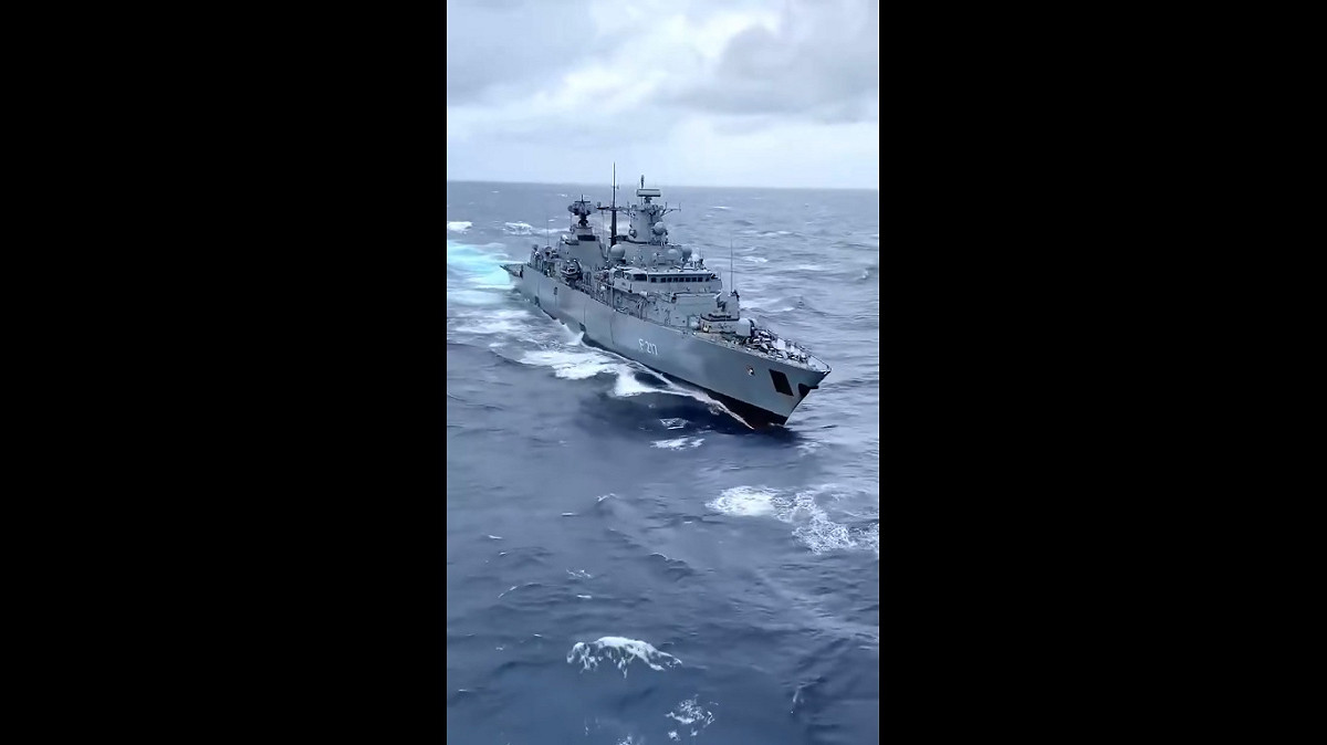 針對美國川普政府可能向格陵蘭發起軍事占領一事，德國近期聯合其他北約盟友發起「北極哨兵」活動，準備在格陵蘭部署武裝部隊，防禦美國的軍事威脅。 圖：擷取自 @StatWatch25 X 帳號