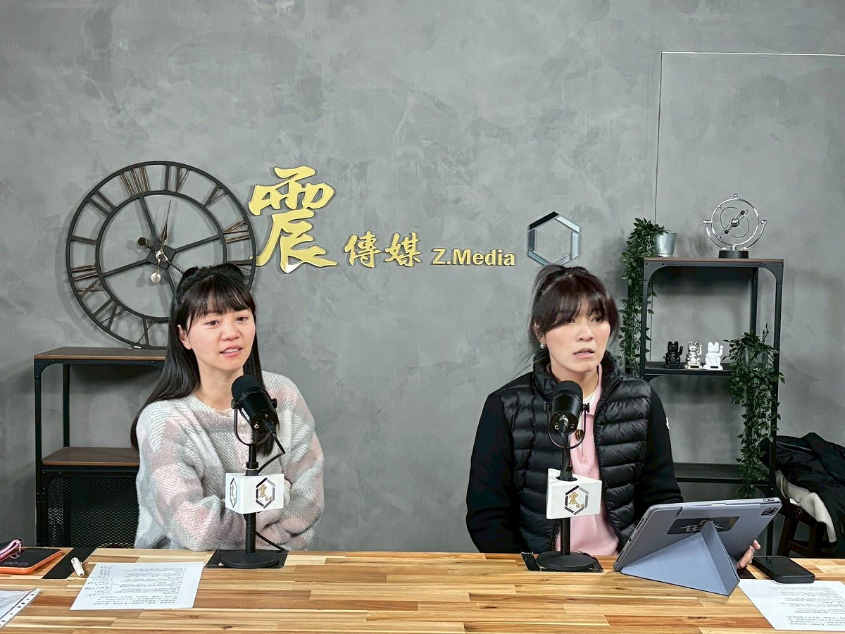 顏若芳12日接受前立委高嘉瑜專訪。 圖：震傳媒提供