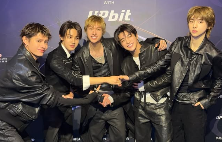 男團CORTIS、ALLDAY PROJECT獲得新人獎的段落，是整晚的收視高點。 圖：翻攝自CORTIS IG
