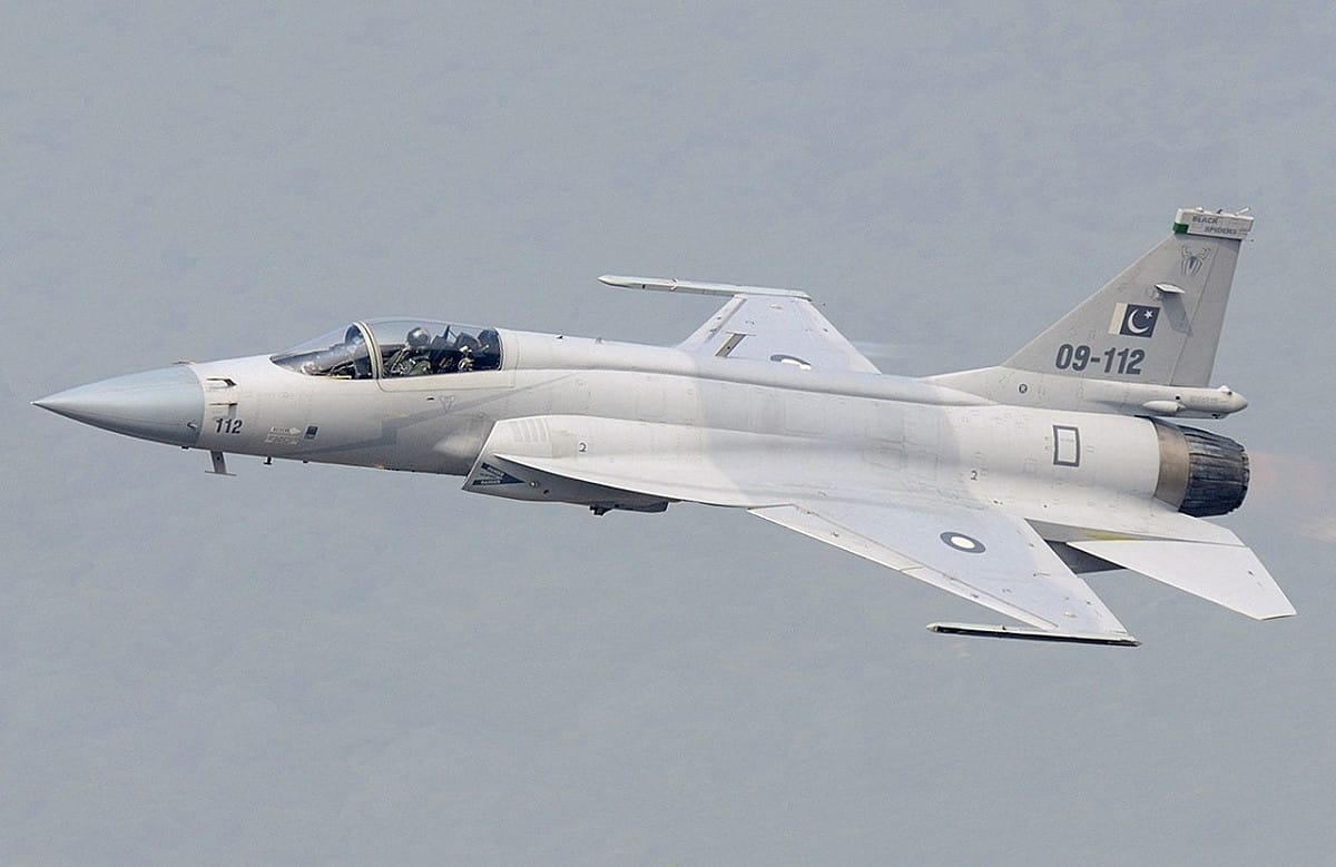 巴基斯坦JF-17戰機。 圖：翻攝維基百科/Shimin Gu/CC BY-SA 4.0