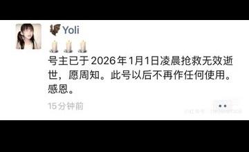 在張純離世後，其社群平台帳號宣布將不再繼續使用。 圖：翻攝自 @vincent_xt X 帳號