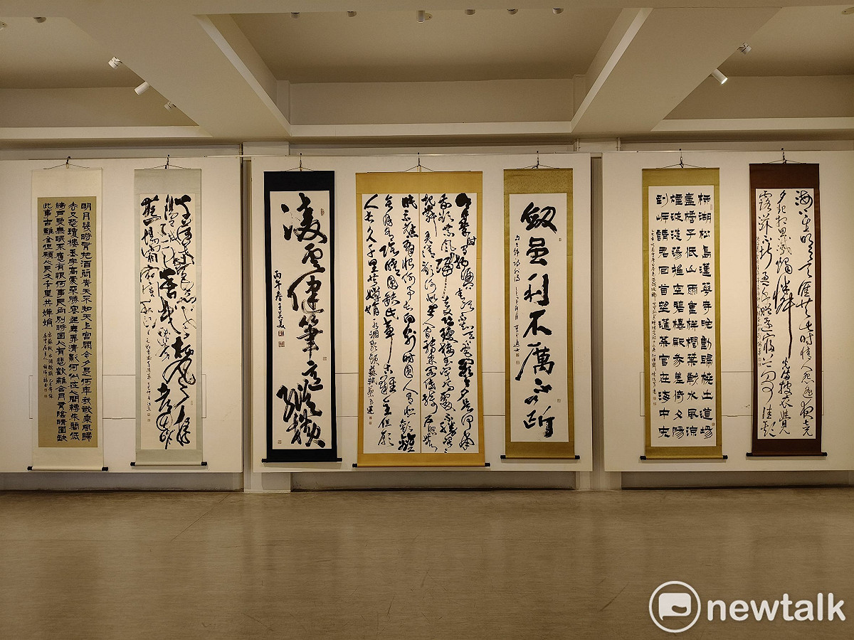 「千禧書會」將於明宗書法藝術館舉辦會員聯展，展期自1月15日至2月8日止，並於1月25日下午2:00舉行開幕典禮，歡迎各界共襄盛舉。 圖：黃博郎／攝