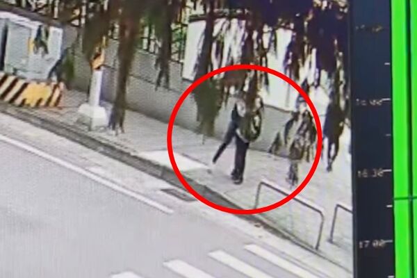 桃園爆隨機攻擊，國小女童放學遭「勒脖拖行」。 圖／翻攝余信憲臉書