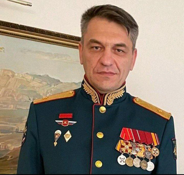 俄軍中將艾哈邁多也再次因指揮的部隊遭受嚴重損失，被俄國防部撤銷指揮權限。 圖：翻攝自 @Osinttechnical X 帳號