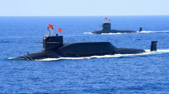 近年來，中國不斷推動軍事領域的發展，現役的解放軍核潛艇數量也正式超越了俄羅斯，讓中國成為僅次於美國的「核潛艇第二大國」。 圖：翻攝自 @Defence_Index X 帳號