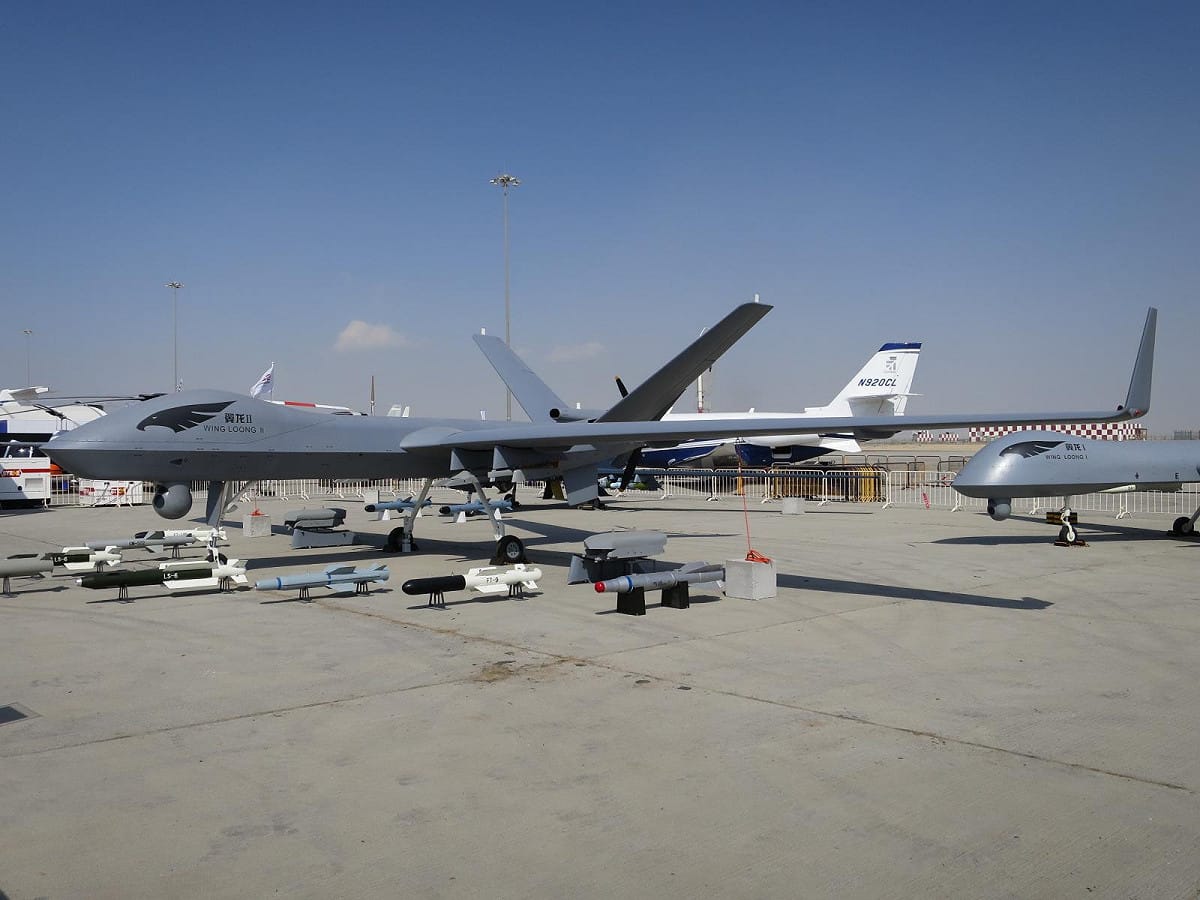 中國在孟加拉設立軍用無人機工廠，主要專攻生產翼龍系列無人機。 圖：翻攝自 維基百科