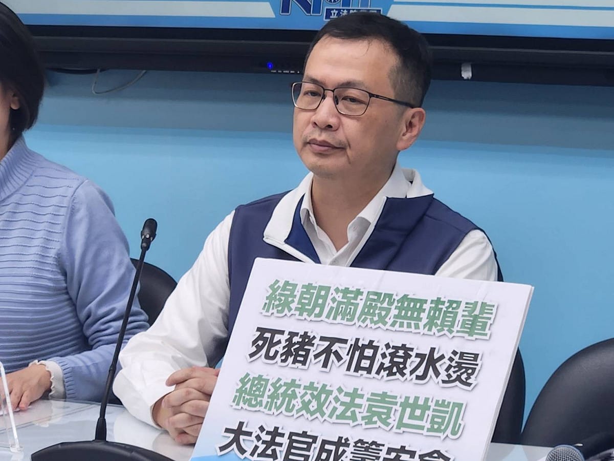 國民黨團書記長羅智強宣布明天的立法院會將針對新興計劃相關預算逕付二讀， 圖：黃建豪/攝（資料照）