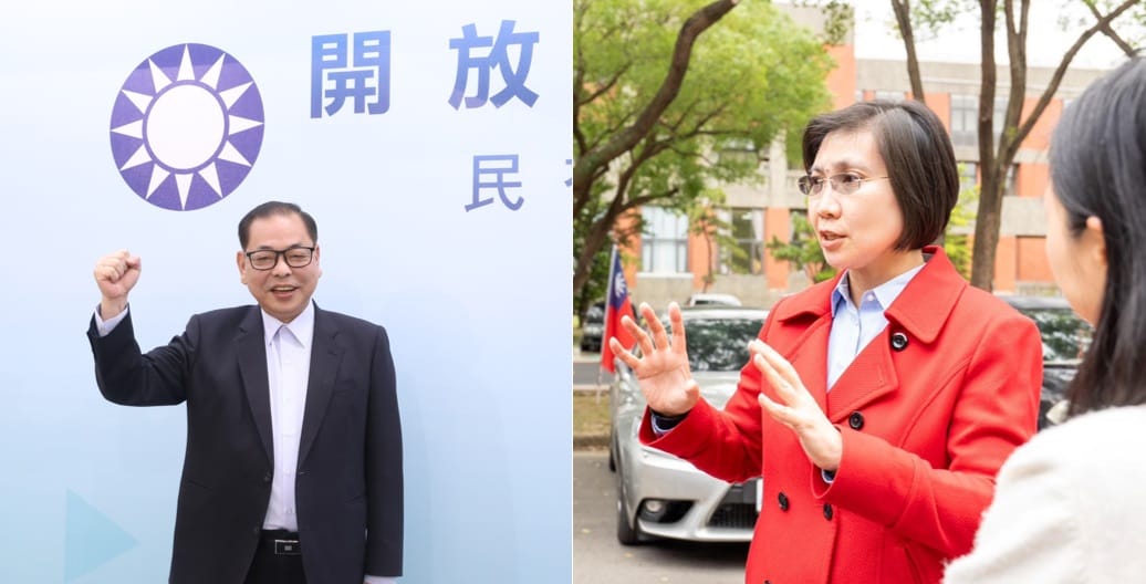國民黨新竹縣縣長國民黨新竹縣長初選驚爆「冒名助選」，拒拉票反遭暴力推倒，造成73歲老婦腦震盪。 圖：新頭殼合成/取自徐欣瑩、陳見賢臉書