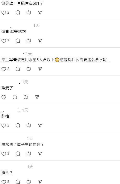 水費帳當曝光後掀起網友熱議，顛覆目前大家的認知，加上該水費單用水量驚人，讓網友懷疑，「會是誰還住在601？」 圖：翻攝自網路