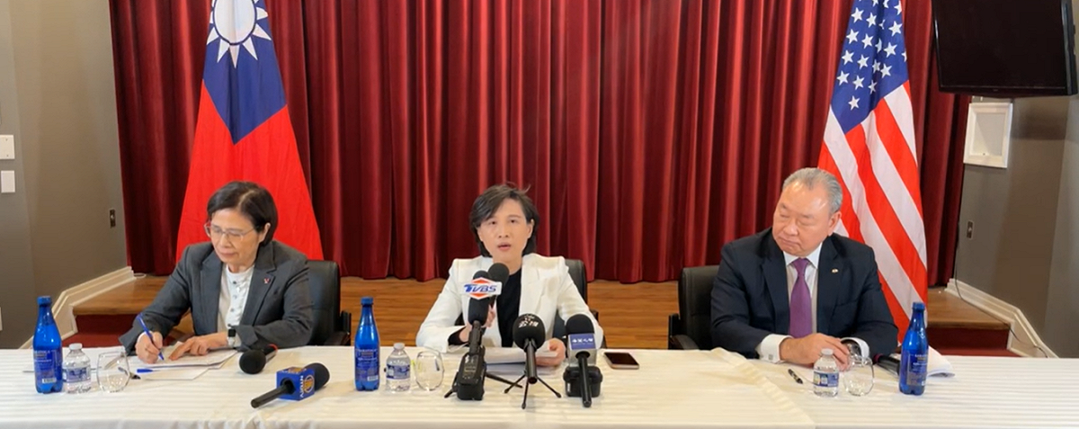 台灣與美國完成關稅談判，成功爭取對等關稅降至 15% 且不疊加，以及「 232 條款」最優惠待遇。 圖：擷自直播畫面