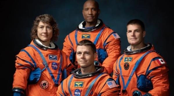 美國國家航空暨太空總署（NASA）計劃最快將於 2 月 6 日啟動「阿提米絲 2 號」計畫，將 4 名太空人執行繞月飛行 10 天的任務，鞏固美國重返月球的基礎。 圖：翻攝NASA官網