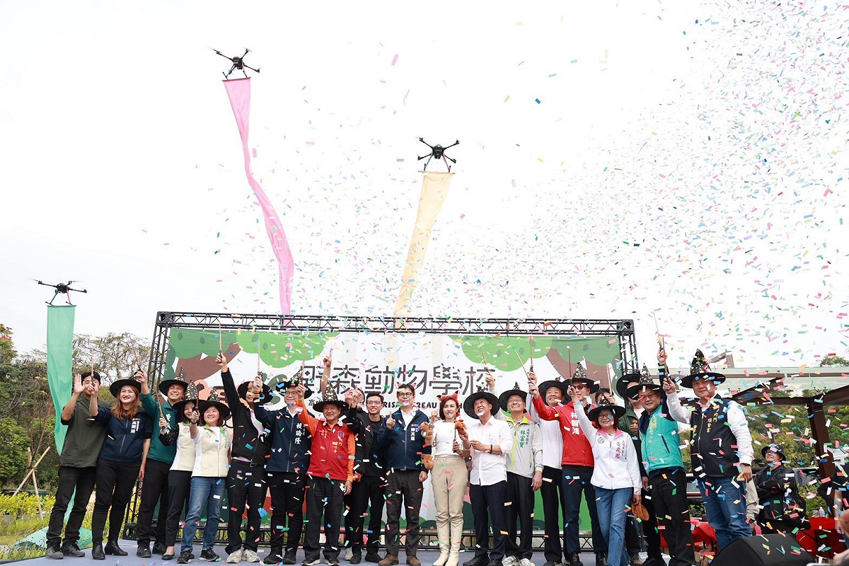 內門觀光休閒園區「野森動物學校」正式試營運。 圖：高雄市政府/提供