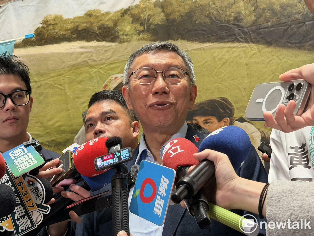 民眾黨創黨主席柯文哲自比台灣的安華，自認大罷免救了他，也提請國民黨「不要高估自己實力」。 圖：金大鈞/攝