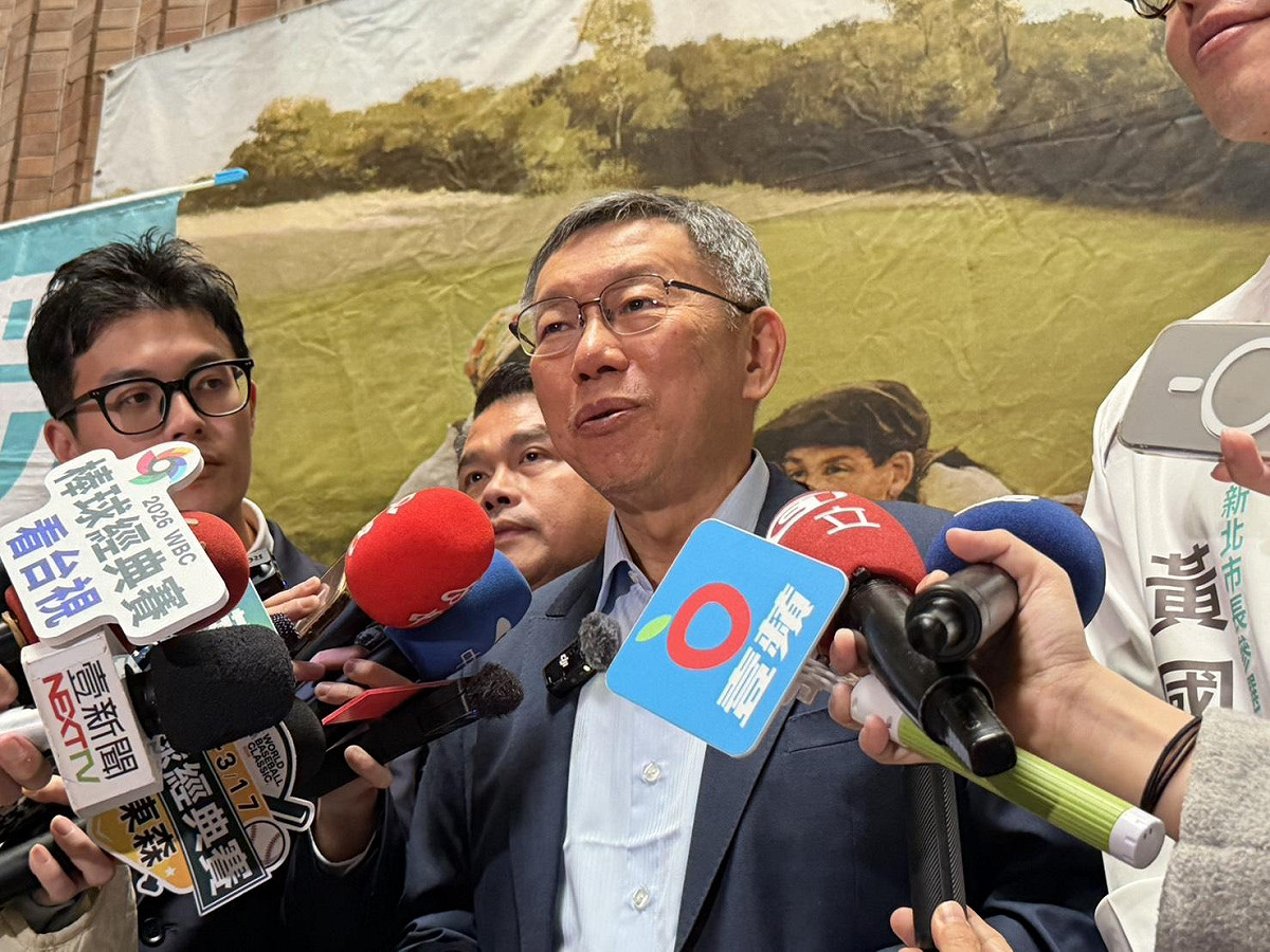 民眾黨創黨主席柯文哲今日直言，營養午餐免費政策是民粹政治、騙選票，未來品質一定下滑。 圖：金大鈞/攝