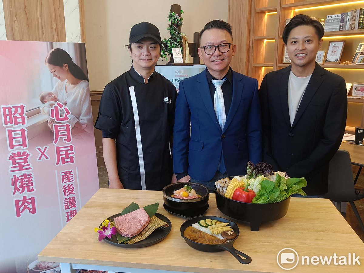 心月居已敲定與昭日堂燒肉合作，另正與米其林餐廳洽談開發月子餐，因為這些美食「在Uber Eats上應該都點不到」。 圖：唐復年/攝