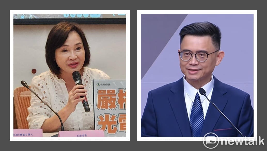 《TVBS》4日公布高雄市長選戰最新民調，賴瑞隆以40.3%支持度，微幅領先柯志恩39.7%支持度，雙方差距僅0.6個百分點。 圖：新頭殼合成