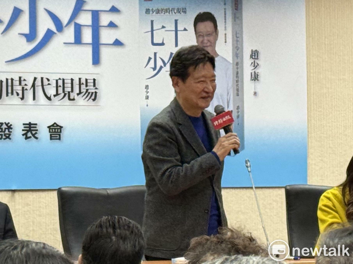 中廣前董事長趙少康。 圖：周煊惠 / 攝