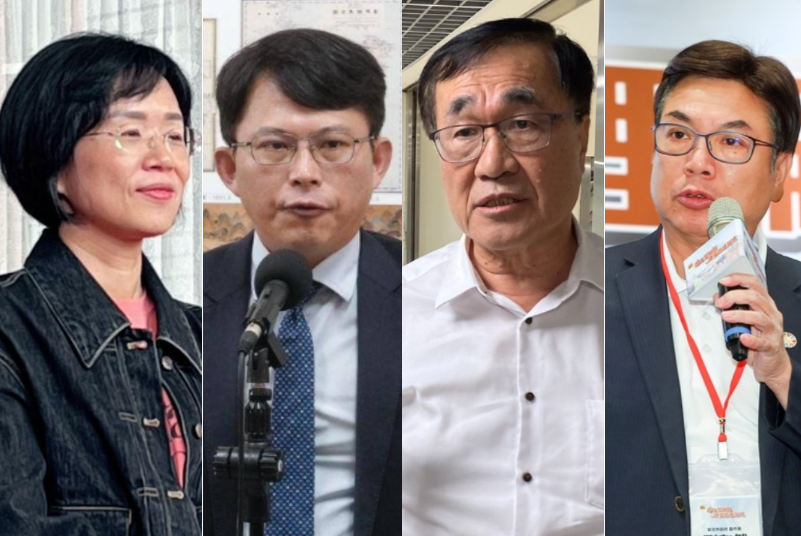 新北市長熱門人選包含民進黨蘇巧慧、民眾黨黃國昌、國民黨李四川與劉和然。 圖：張良一、周煊惠攝／劉和然臉書