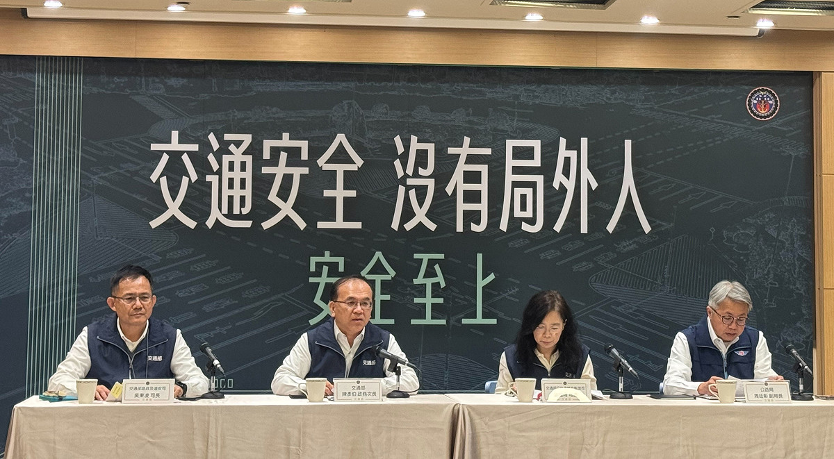 交通部公布114年1至10月交通事故統計數據，結果顯示去年行人死亡人數創新低。 圖：交通部／提供