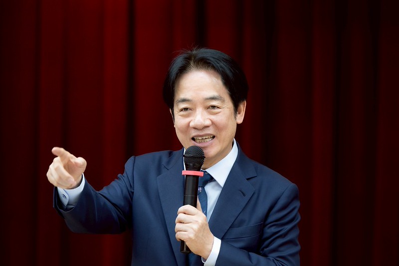 民調指過半台北市民「不滿意賴清德施政」，林濁水喊「事態如此嚴重」，律師林智群嘲諷，原來賴清德是台北市長啊？ 圖：總統府提供