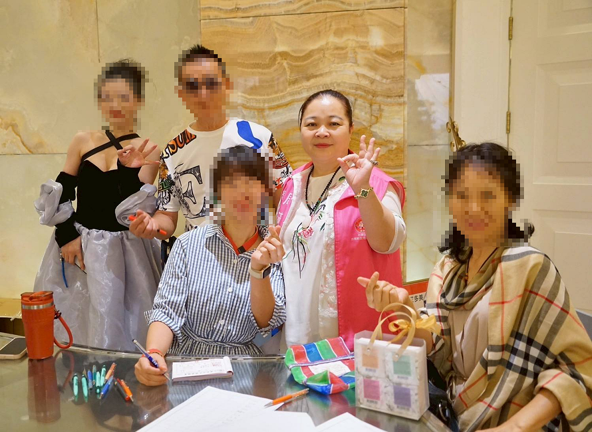 「台灣新住民關懷總會」理事長周滿芝涉嫌協助中共在台發展組織，遭依國安法判處8年有期徒刑。 圖：翻攝社團法人台灣新住民關懷總會臉書