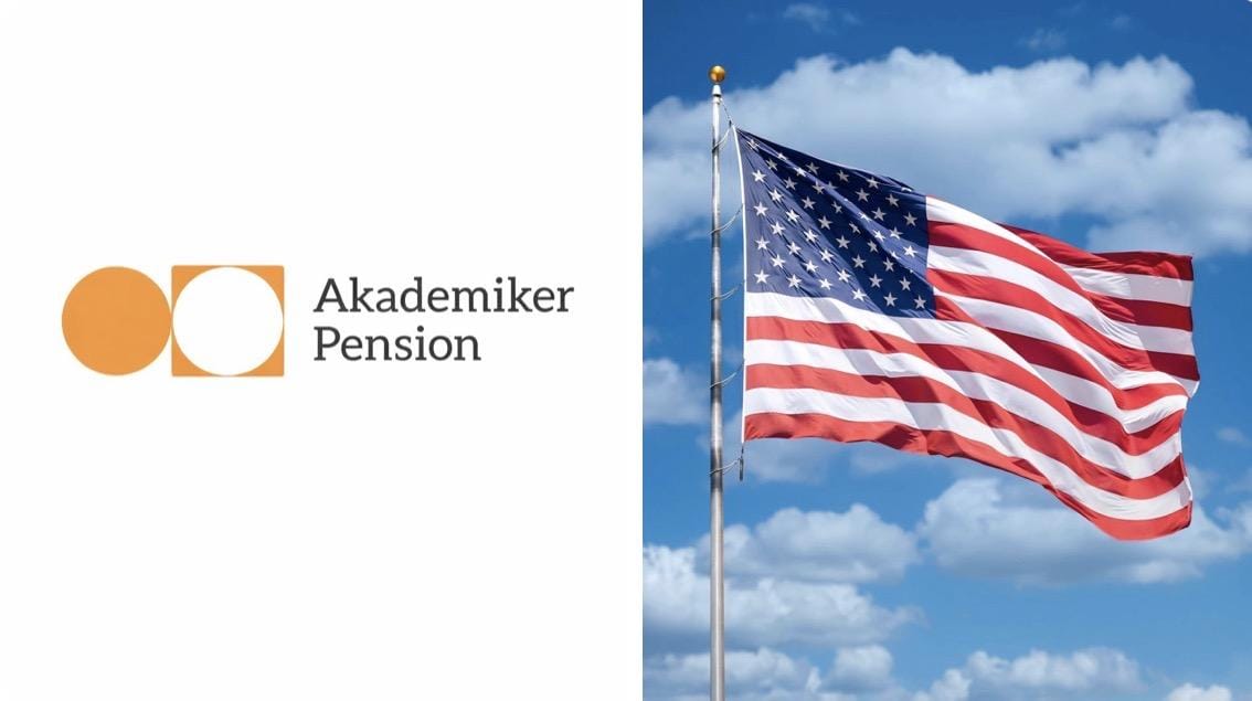 丹麥大型養老基金 AkademikerPension 宣布於本月底清倉所有美國國債。 圖：翻攝自 X