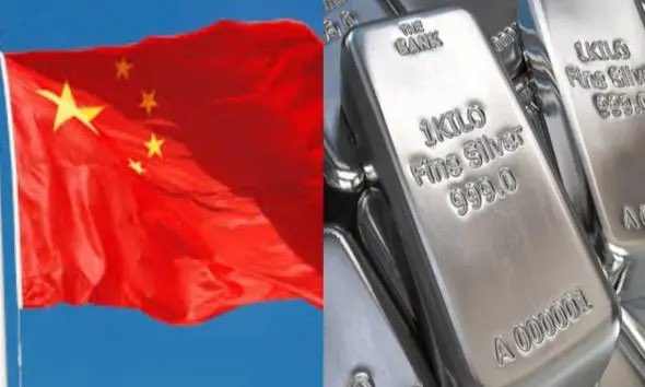 有中國銀行業者發布分析報告，認為該國的白銀市場總值將在 2026 年的第二季度達到驚人的 7.5 兆美元。 圖：翻攝自 @rkmtimes X 帳號