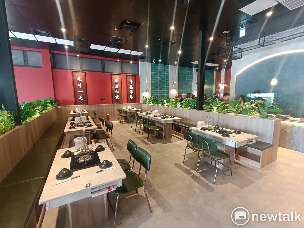 牛境溫體牛涮涮鍋僅店內設計有獨特風格。 圖：唐復年/攝
