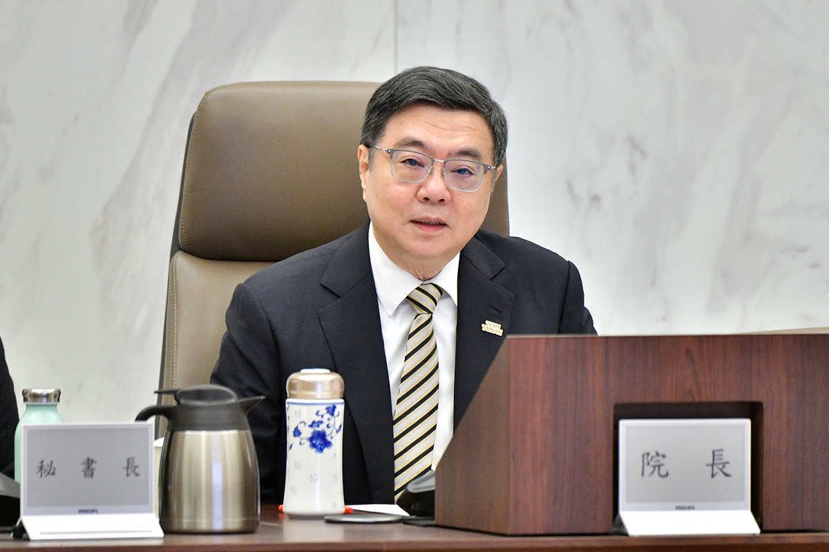 行政院長卓榮泰今（22）天主持行政院會。 圖：行政院提供