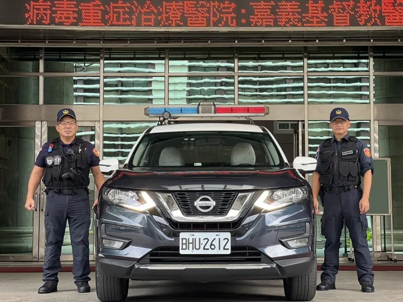 本周末嘉義市普發市民6000元現金，嘉義市警局動員550警力戒護。 圖：警方提供