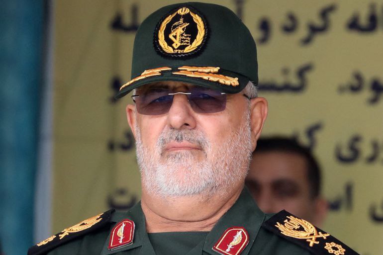 伊斯蘭革命衛隊（IRGC）高級指揮官穆罕默德・帕克普爾（Mohammad Pakpour）表示伊朗已全面戒備。 圖：翻攝自 X @Defence_Index