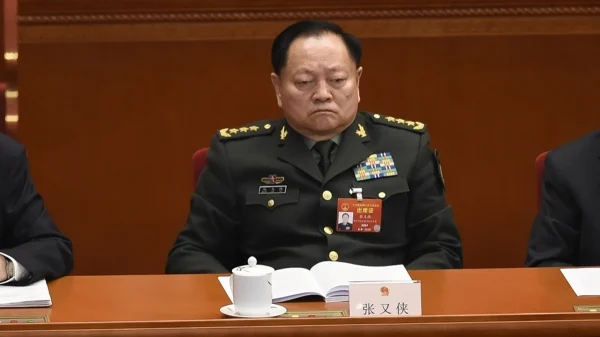中共中央軍委副主席張又俠遭「清洗」落馬。 圖：翻攝自 X